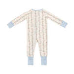 Dreamlet Bow Blossom Convertible Zip Footies For Babies Dreamlet - Apparel & Accessories > Clothing > Baby & Toddler Clothing > Baby & Toddler Sleepwear Convertible Zip Footies