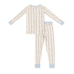 Dreamlet Bow Blossom Long Sleeve Two Piece Pajama Set Dreamlet - Apparel & Accessories > Clothing > Baby & Toddler Clothing > Baby & Toddler Sleepwear Two Piece PJs