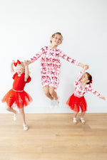 Mila & Rose ® Bow La La Long Sleeve Pocket Twirl Dress For Girls Elegant - Everetts Place Boutique - 