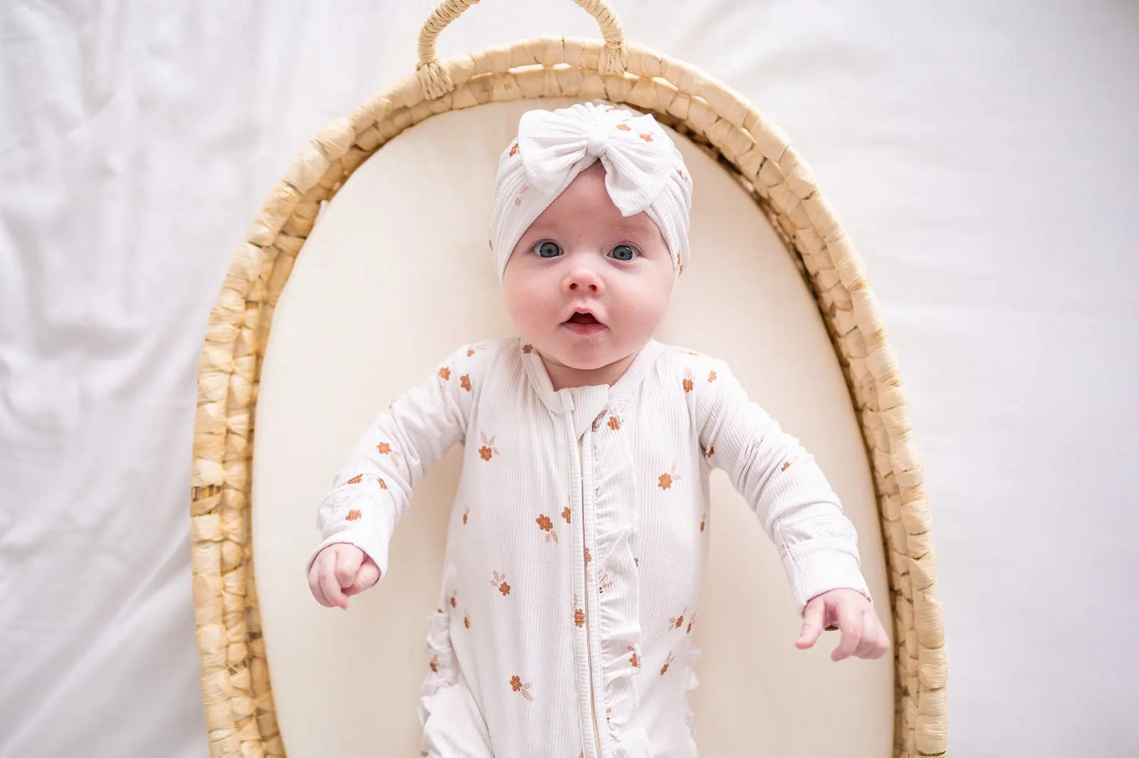 Bow Turban Hat - Fleur Harp Angel Boutique