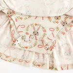 Dreamlet Bows and Bunnies Bodysuit Dress with Twirl Skirt Details - Apparel & Accessories > Clothing > Baby & Toddler Clothing > Baby & Toddler Dresses Bodysuit Dress