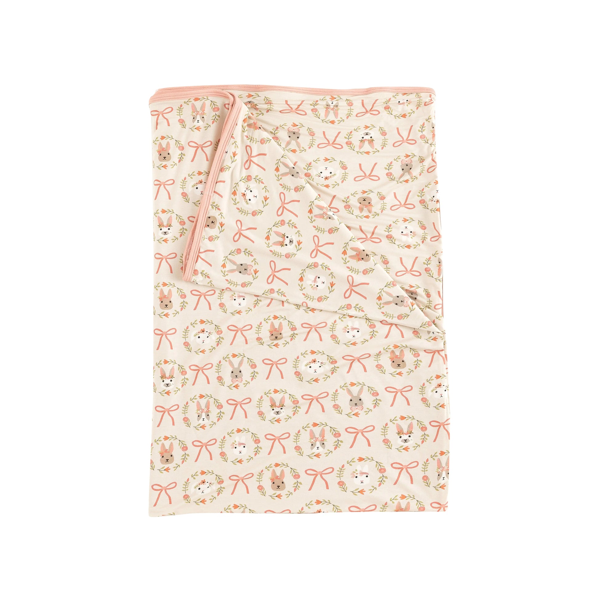 Bows & Bunnies (Dream Blanket) Dreamlet Everetts Place: Online Boutique