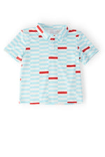 Mila & Rose boys' Block Party short-sleeve polo shirt