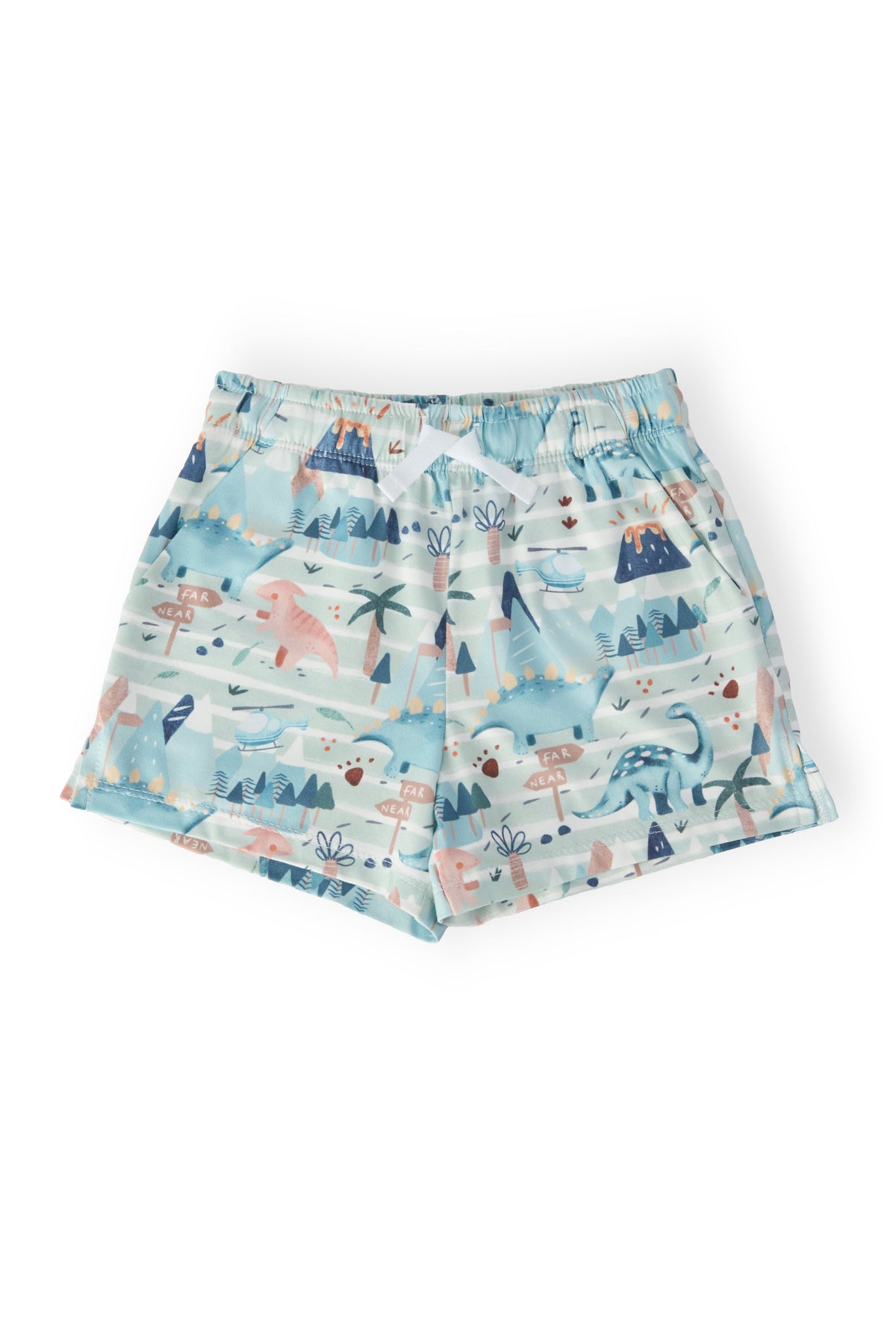 Boys Dino Tracks Play Shorts - Boardshorts, Active Shorts, Trunks, Undergarment, Bermuda shorts | Everetts Place
