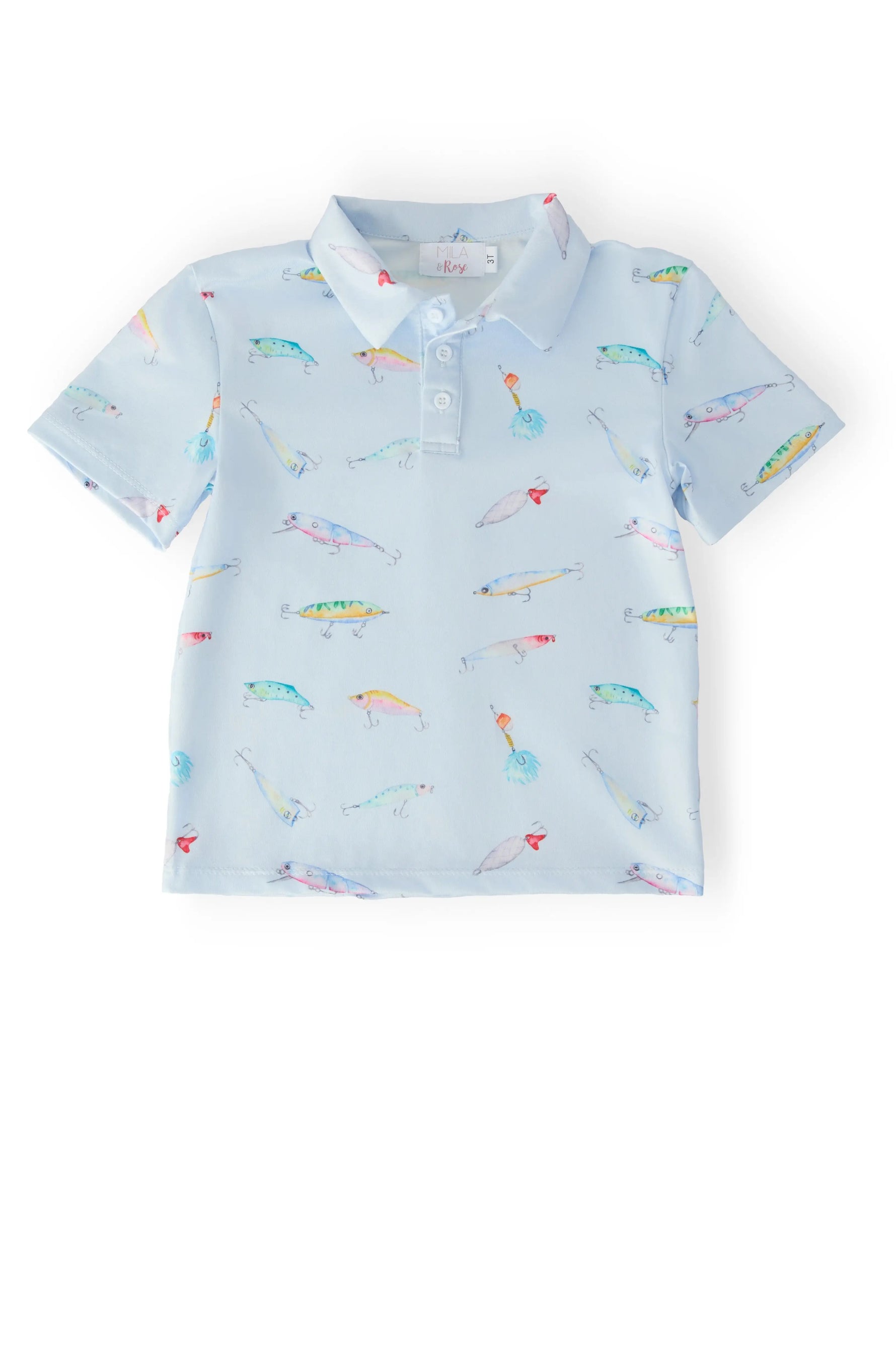 Boys Fish Hook S/S Polo Mila & Rose ® 