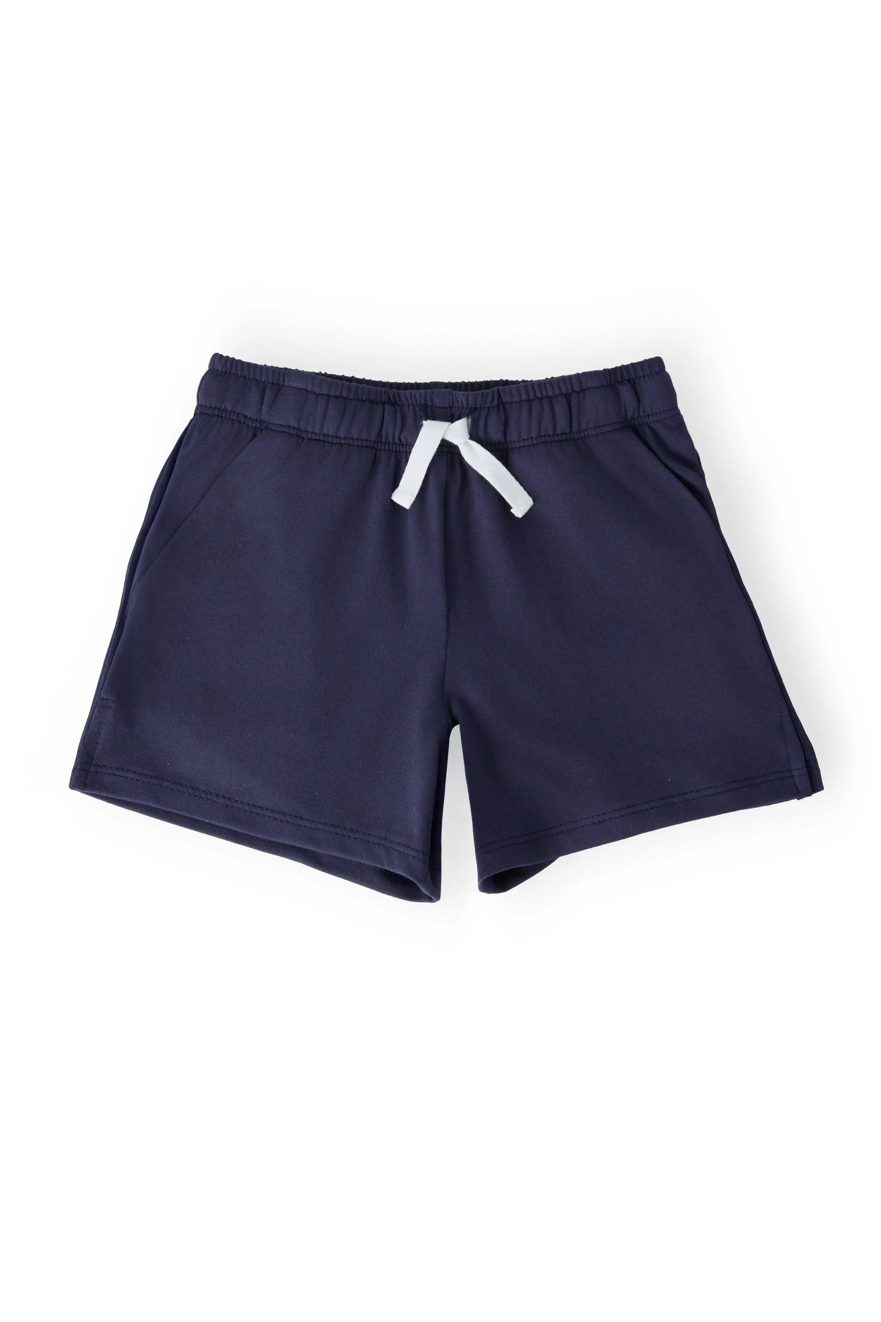 Boys Navy Play Shorts Relaxed Fit Flexible Fabric For School And Play Mila & Rose ® 