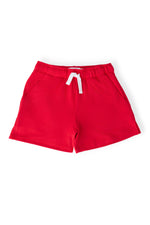 Mila & Rose boys red play shorts