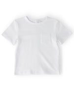 Boys White S/S Pocket Tee - Sleeve, White, Textile, Active Shirt, Waist | Everetts Place