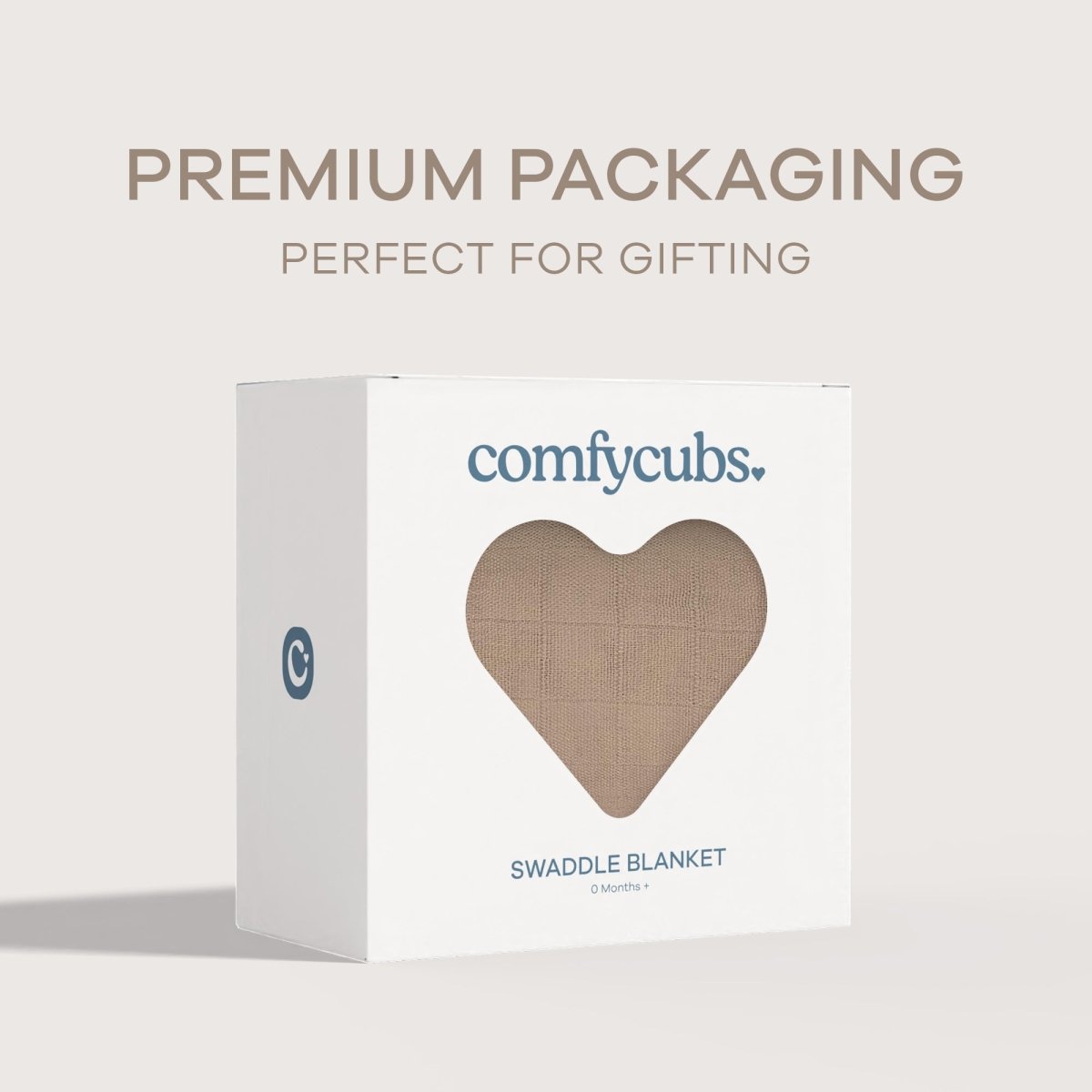 Comfy Cubs Breathable Cedar Muslin Swaddle Blanket 1 Pack For Babies - Everetts Place Boutique - 