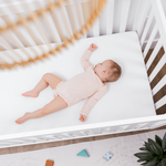 Breathable Muslin Fitted Crib Sheet Universal Fit Mattresses Comfy Cubs Everetts Place: Online Boutique