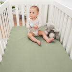 Breathable Muslin Fitted Crib Sheet Universal Fit Mattresses Comfy Cubs Everetts Place: Online Boutique