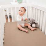 Breathable Muslin Fitted Crib Sheet Universal Fit Mattresses Comfy Cubs Everetts Place: Online Boutique