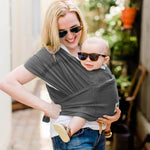Baby K'tan Baby K'tan Breeze Baby Carrier Charcoal - Baby & Toddler > Baby Transport > Baby Carriers Slings