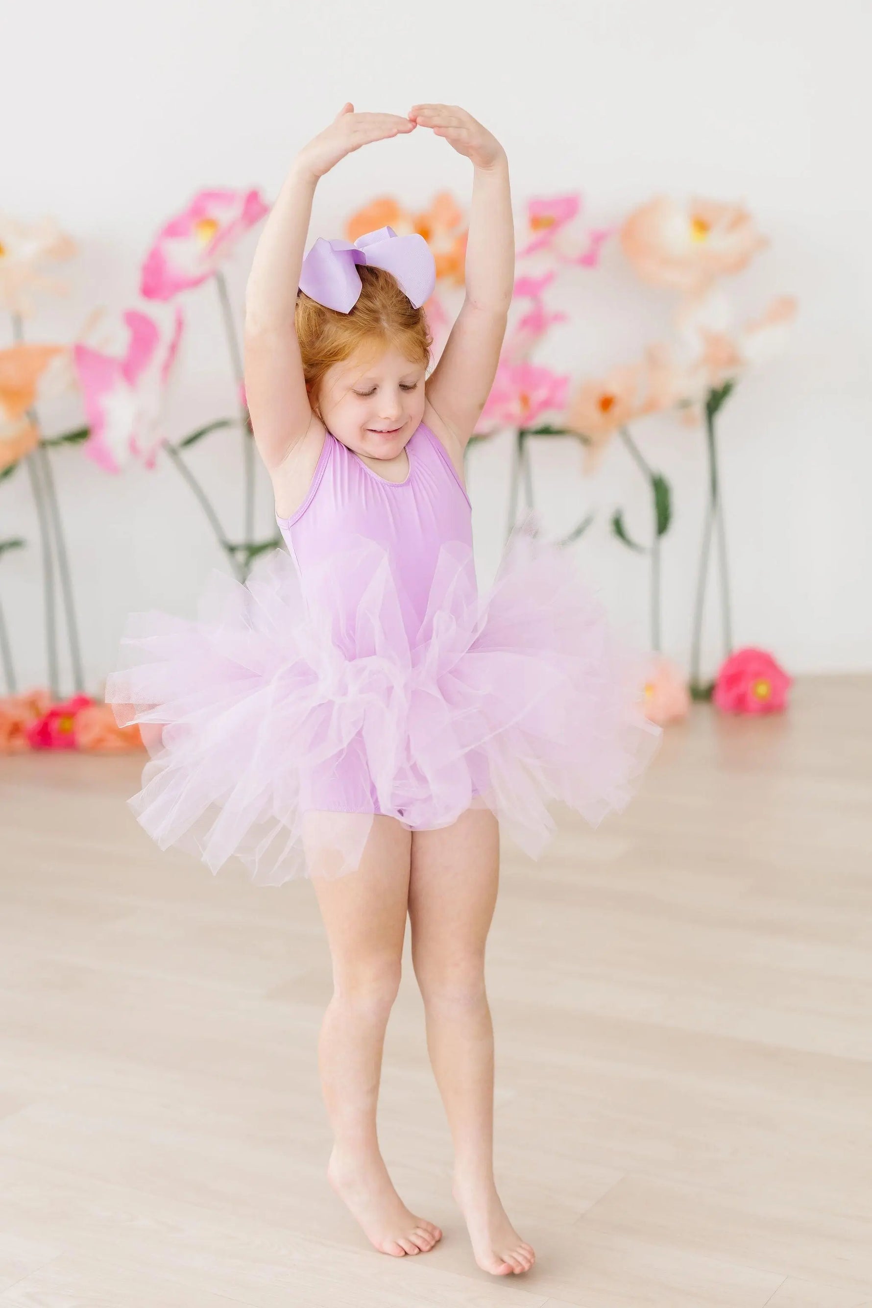 Bright Lilac Tank Tutu Leotard for Girls Dance Class Mila & Rose ® Everetts Place: Online Boutique