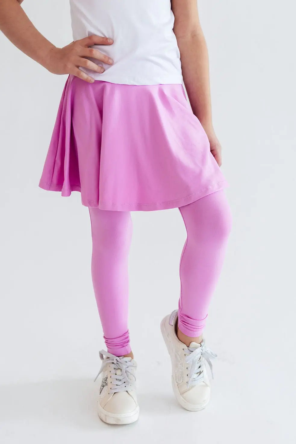 Bright Lilac Twirl Skegging - Pink, Purple, Waist, Child, Tights | Everetts Place