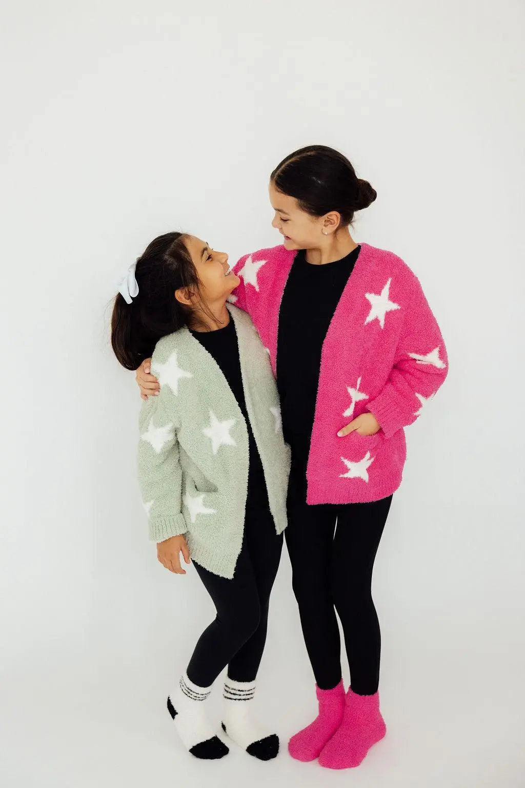 Mila & Rose ® Bright Pink Cozy Socks for Kids Mila and Rose Collection - Apparel & Accessories > Clothing > Socks Cozy Socks