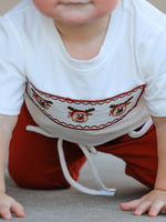 Boys Christmas Reindeer T-Shirt & Pants Set by Rylee Faith Designs