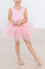 Mila & Rose ® Bubblegum Pink Tank Tutu Leotard For Girls Dance Class - Everetts Place Boutique - 