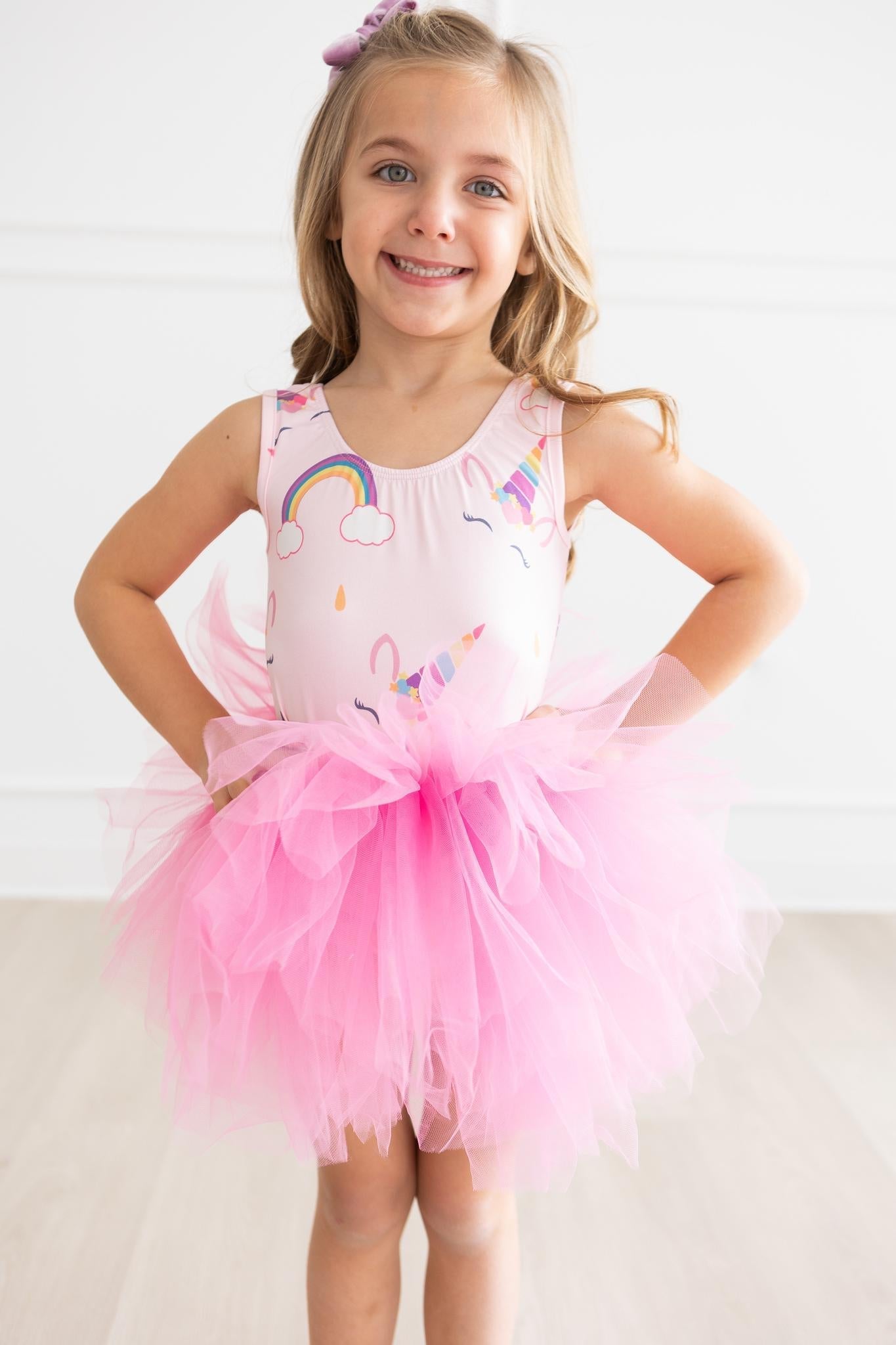 Bubblegum Unicorn Tank Tutu Leotard For Girls Dancewear Mila & Rose ® Everetts Place: Online Boutique