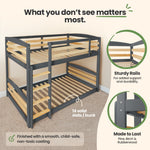 Solid Wood Kids Bunk Bed by Ocodile.com