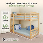 Solid Wood Kids Bunk Bed by Ocodile.com