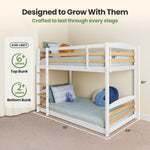 Solid Wood Kids Bunk Bed by Ocodile.com