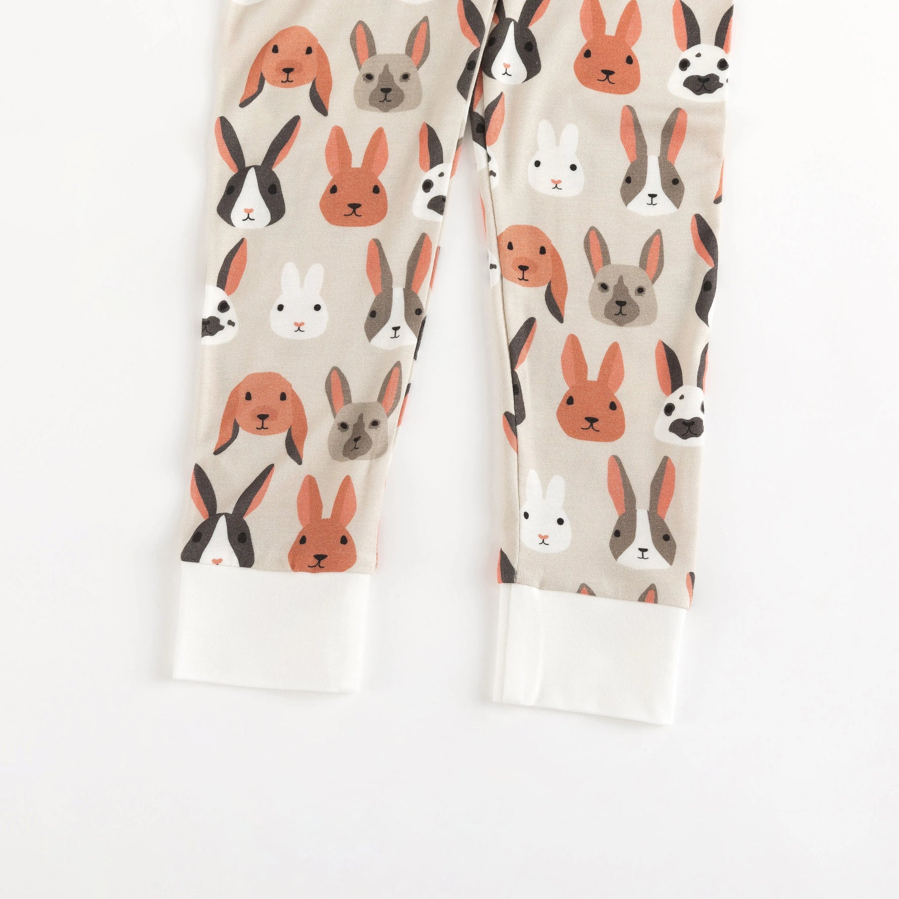 Dreamlet Bunny Crew Two Piece Set Dreamlet Bamboo Viscose Spandex - Apparel & Accessories > Clothing > Baby & Toddler Clothing > Baby & Toddler Sleepwear Two Piece PJs