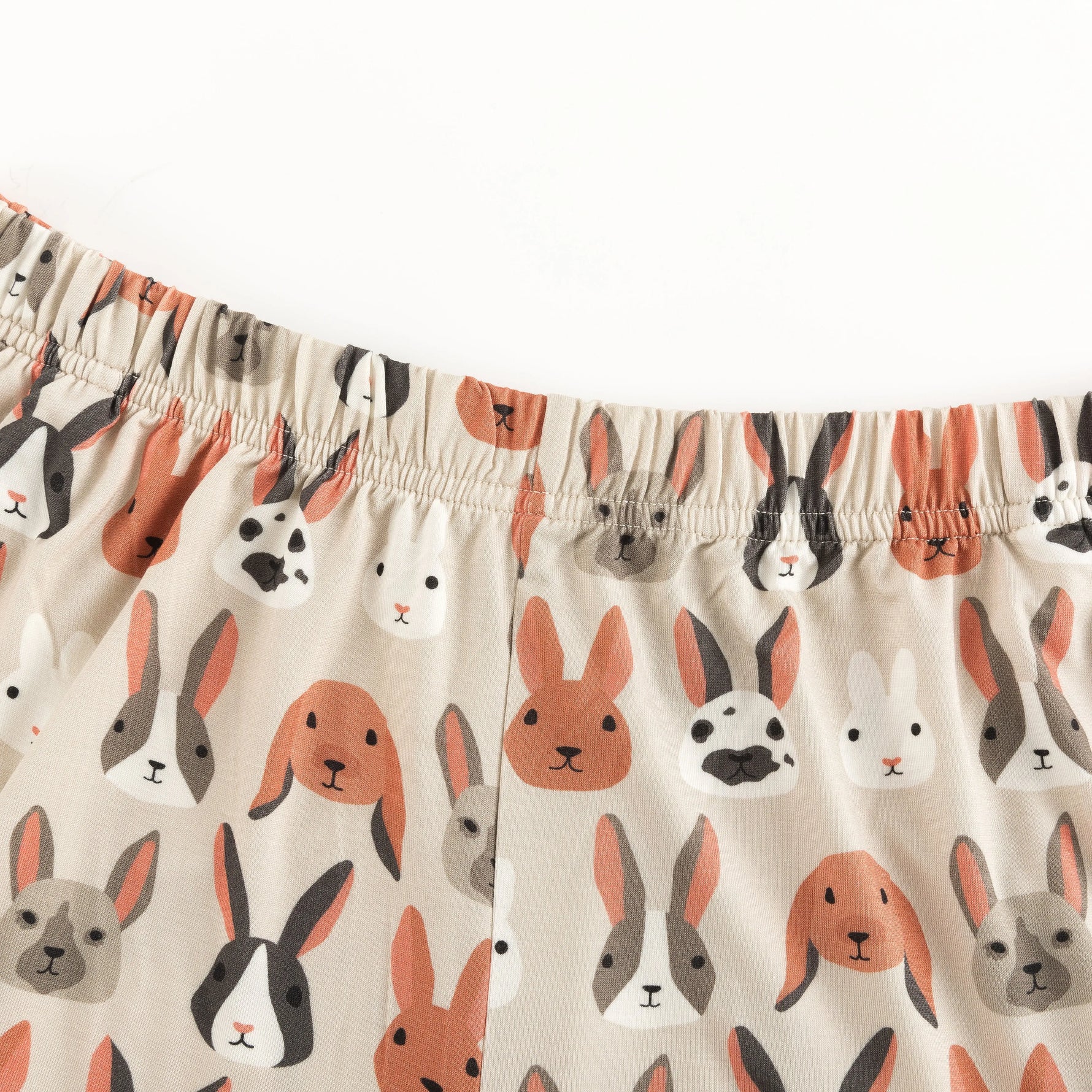 Dreamlet Bunny Crew Womens Short Sleeve Pajama Set Bamboo Viscose - Apparel & Accessories > Clothing > Sleepwear & Loungewear Women's PJs