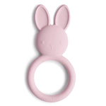 Mushie Bunny Teether Made from Non Toxic Food Grade Silicone - Baby & Toddler > Baby Toys & Activity Equipment > Baby Soothers teether