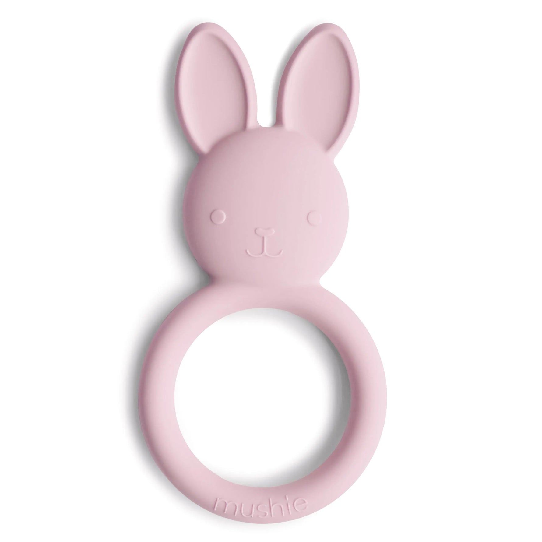 Mushie Bunny Teether Made from Non Toxic Food Grade Silicone - Baby & Toddler > Baby Toys & Activity Equipment > Baby Soothers teether