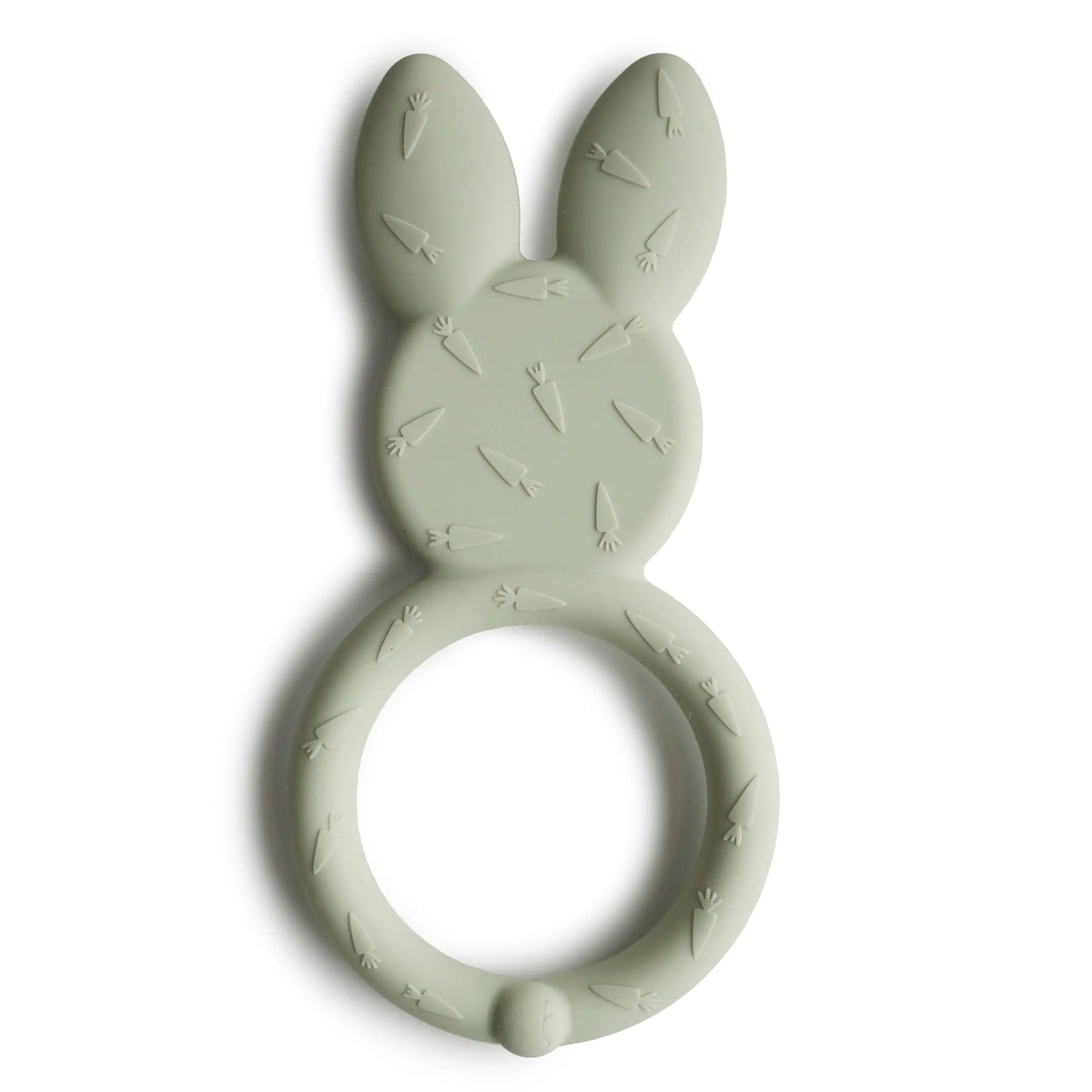 Mushie Bunny Teether Made from Non Toxic Food Grade Silicone - Baby & Toddler > Baby Toys & Activity Equipment > Baby Soothers teether