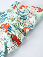 Rylee Faith Designs Bunny and Mushroom Print Girls' Dress - 