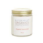 Butter Me Up Organics Natural Sunscreen SPF 45 Non Nano Zinc Oxide Butter Me Up Organics 