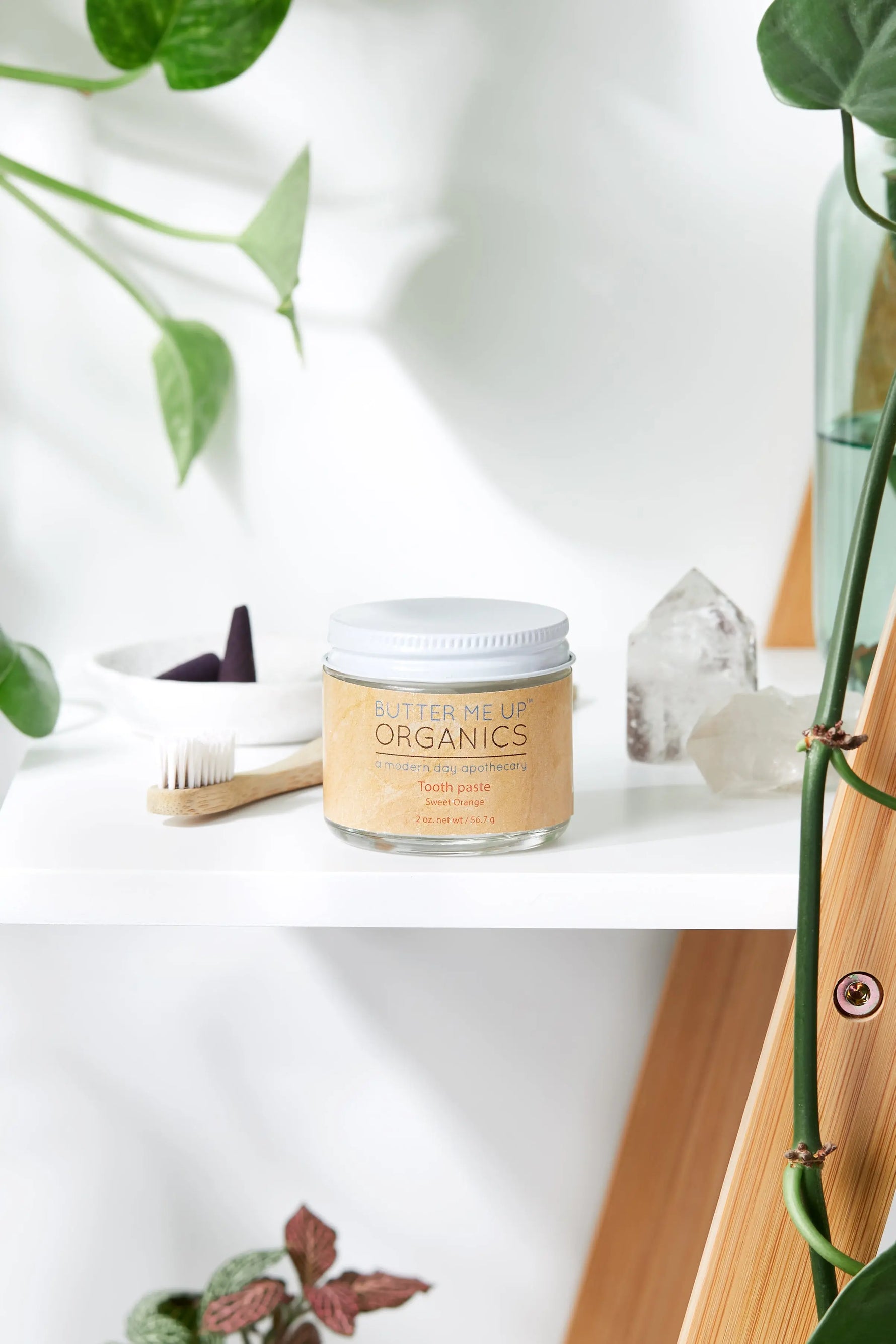 Butter Me Up Organics Whitening Remineralizing Toothpaste Butter Me Up Organics 