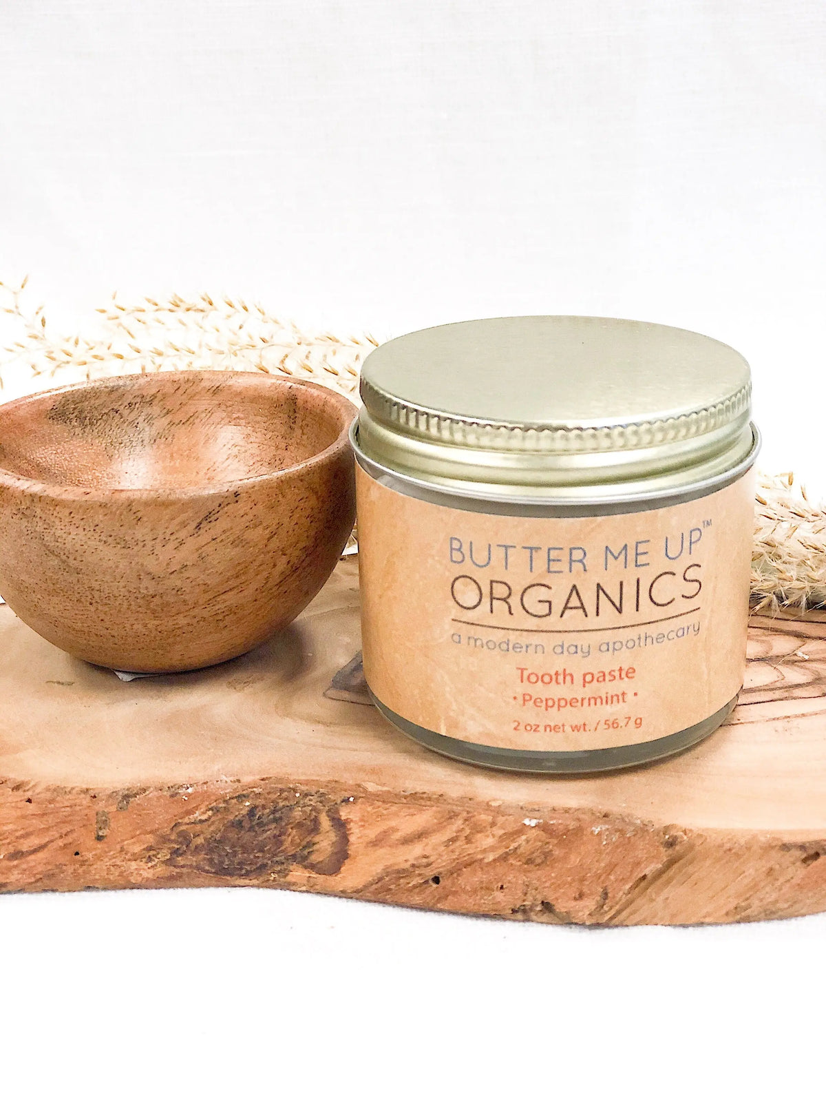 Butter Me Up Organics Whitening Remineralizing Toothpaste Butter Me Up Organics 