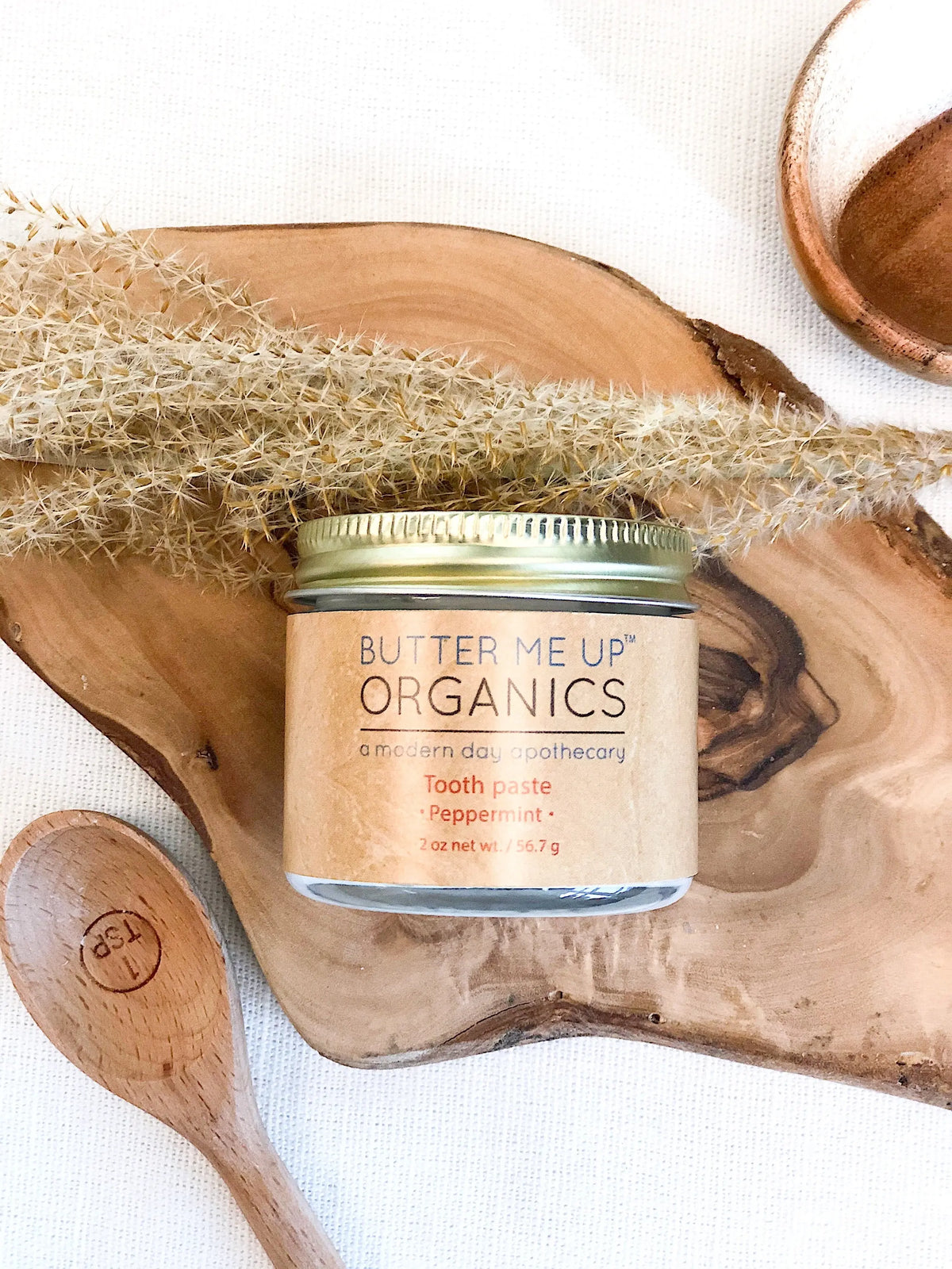 Butter Me Up Organics Whitening Remineralizing Toothpaste Butter Me Up Organics 