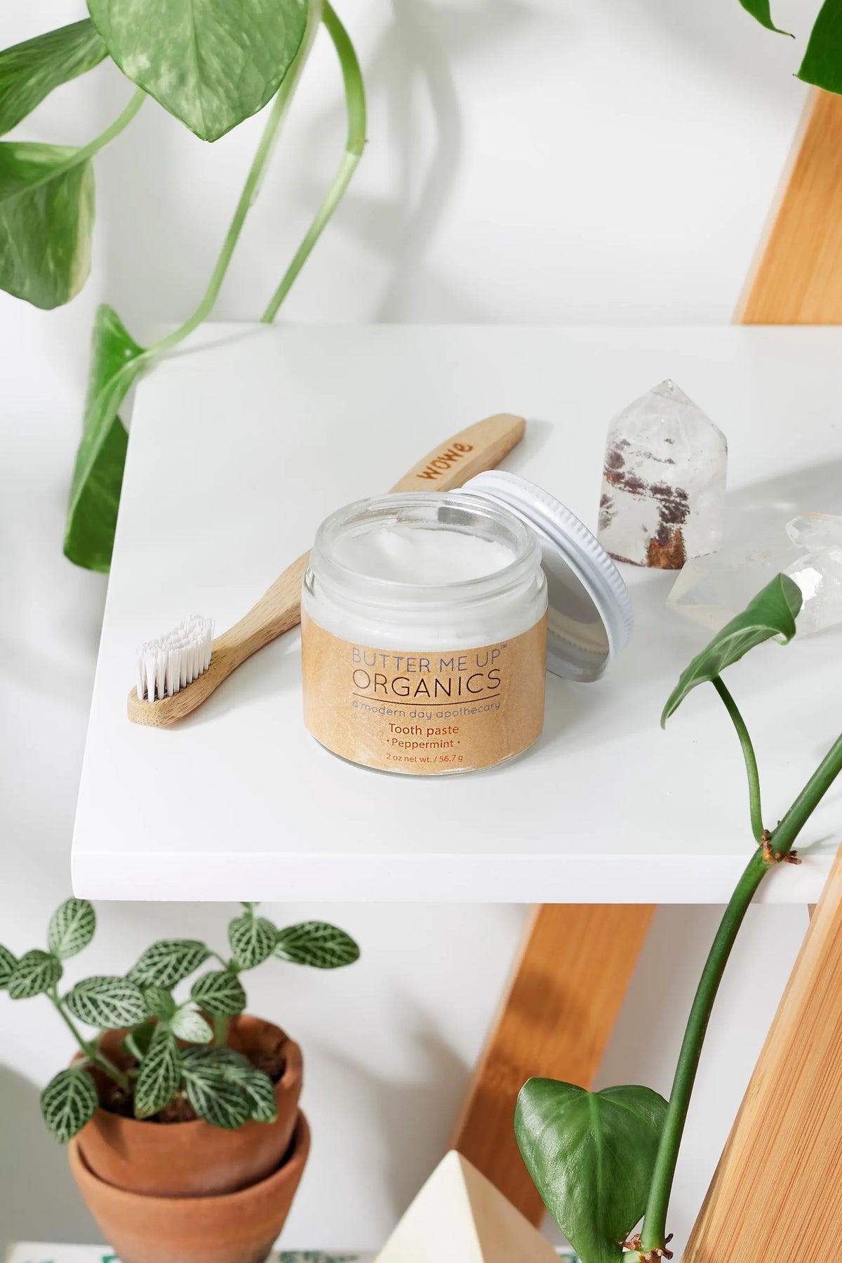 Butter Me Up Organics Whitening Remineralizing Toothpaste Butter Me Up Organics 
