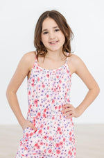 Mila & Rose ® Buttercup Strappy Play Romper for Girls Mila Rose Collection - Everetts Place Boutique - 