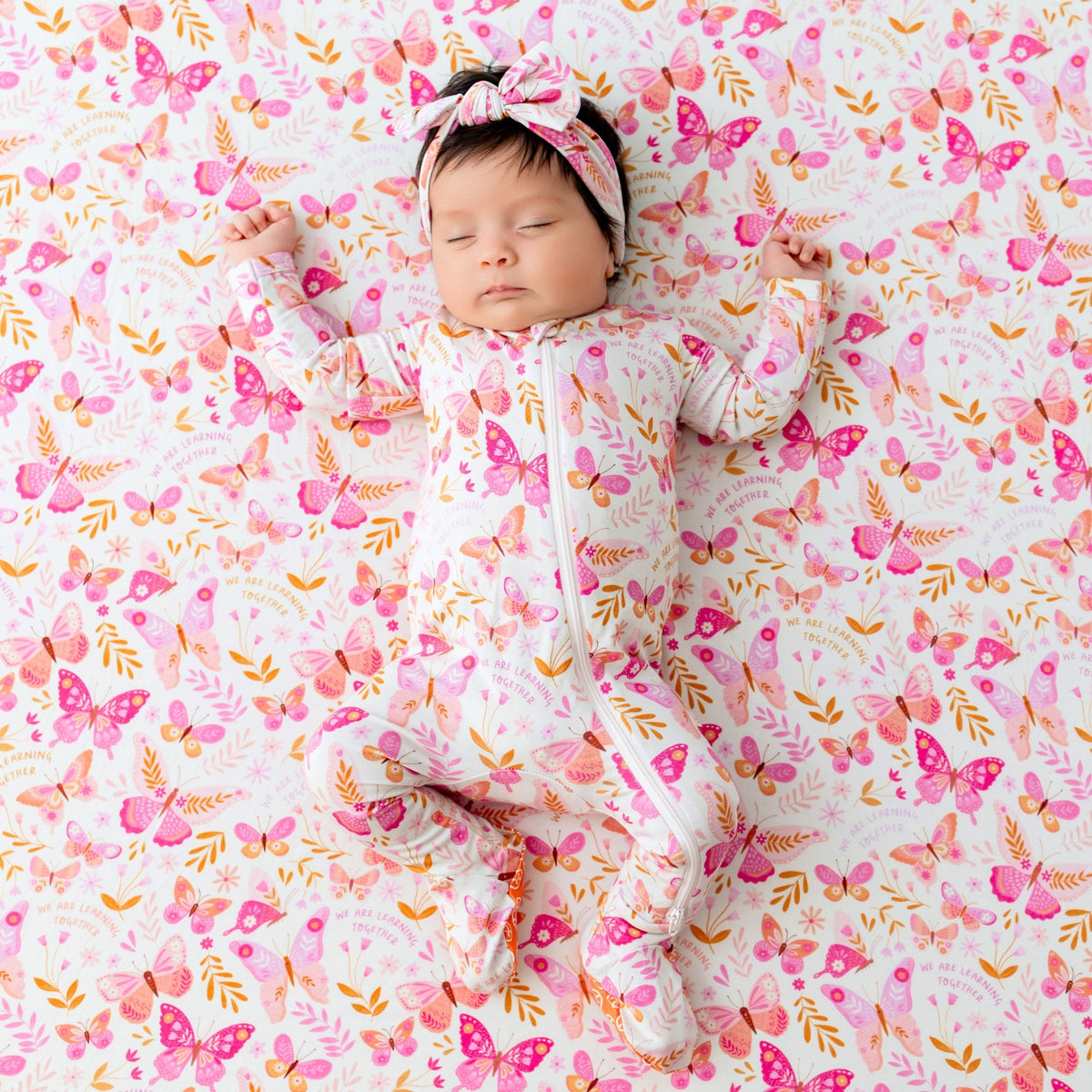 The Second-Skin Footie | Butterfly Smoochies by Raising Mama