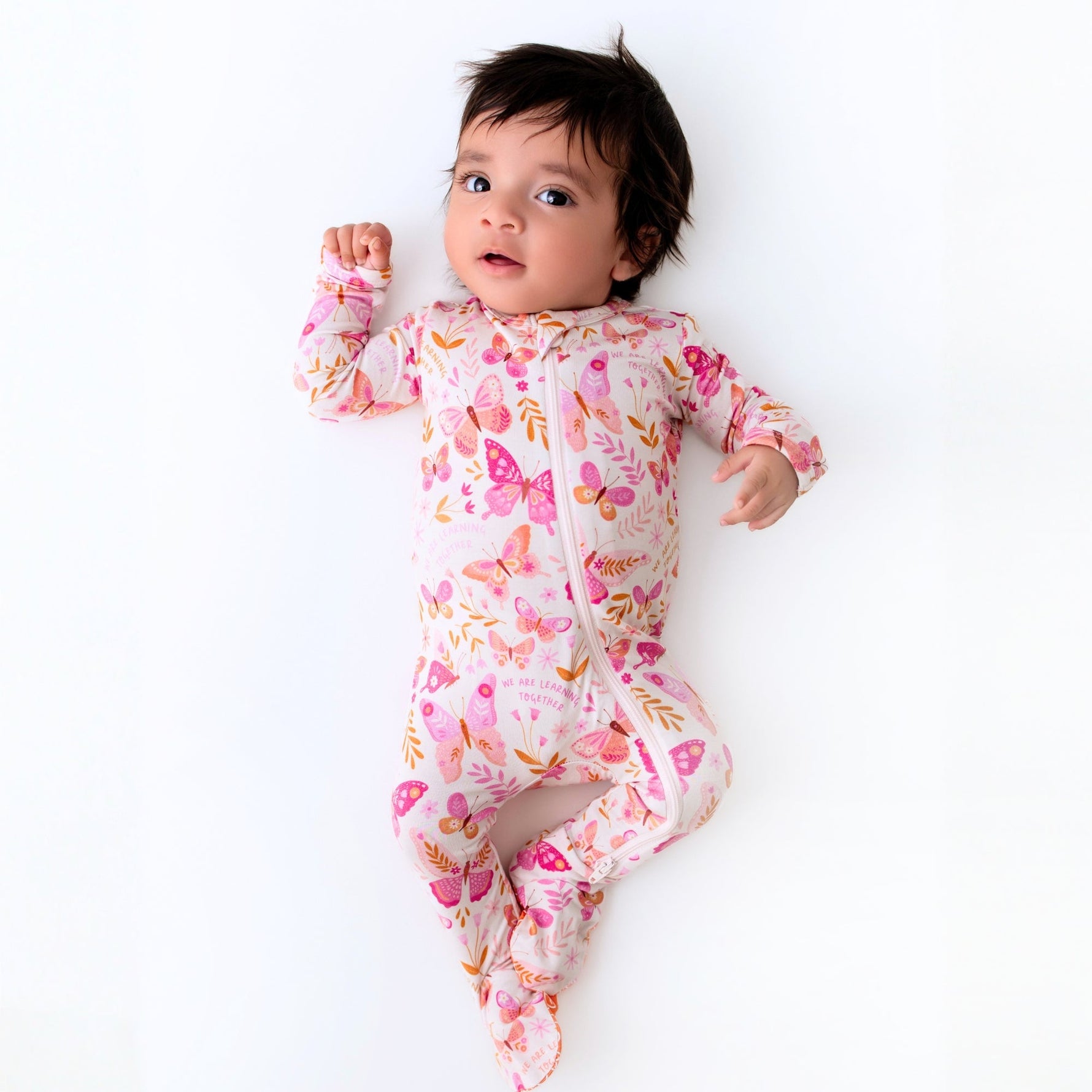 The Second-Skin Footie | Butterfly Smoochies by Raising Mama