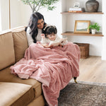Buttery Soft Lush XL Blanket For All Ages Cozy Warmth Saranoni Everetts Place Boutique