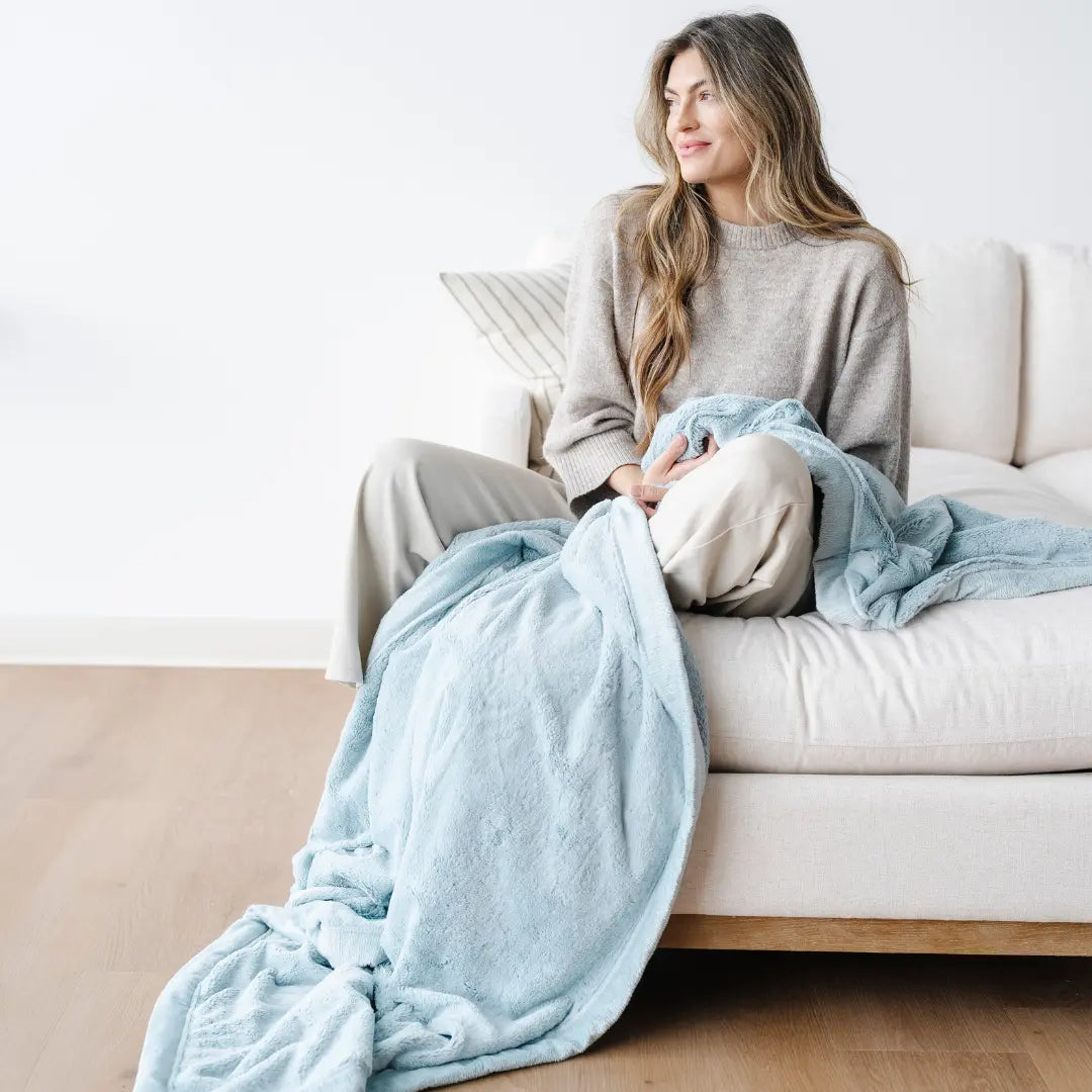 Buttery Soft Lush XL Blanket For All Ages Cozy Warmth Saranoni Everetts Place Boutique 169.00