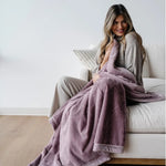 Buttery Soft Lush XL Blanket For All Ages Cozy Warmth Saranoni Everetts Place Boutique 169.00