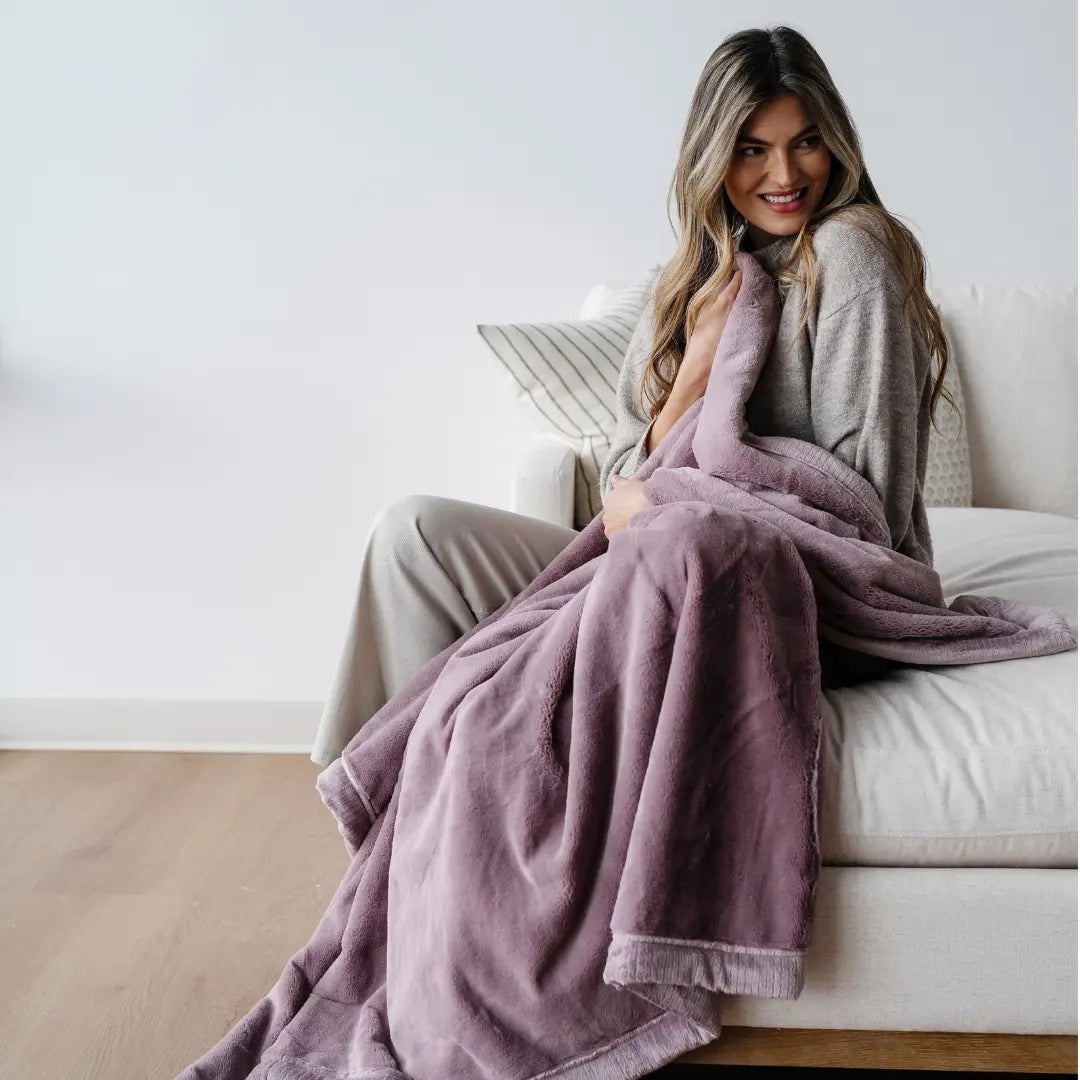 Buttery Soft Lush XL Blanket For All Ages Cozy Warmth Saranoni Everetts Place Boutique 169.00