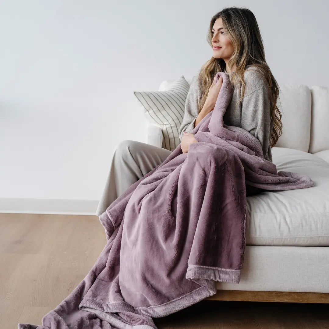 Buttery Soft Lush XL Blanket For All Ages Cozy Warmth Saranoni Everetts Place Boutique