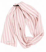 Pink White Stripe Sling Carrier by Little Mae & Co
