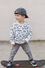 Bamboo Bubble Romper, Spooky Bro by Little Joy Co. (view 6 of 15)