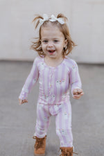 Be My Boo Halloween Bamboo Zippy Pajamas Little Joy Co. 