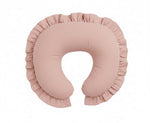 Pink Ruffle Nursing Pillow Cover by Little Mae & Co