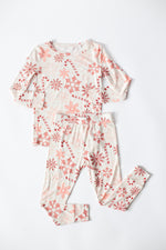 My First Candy Cane: Toddler Bamboo Pajamas by Rayn’s Tiny Stitches